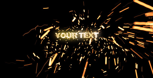 Text Sparks - VideoHive 3158347
