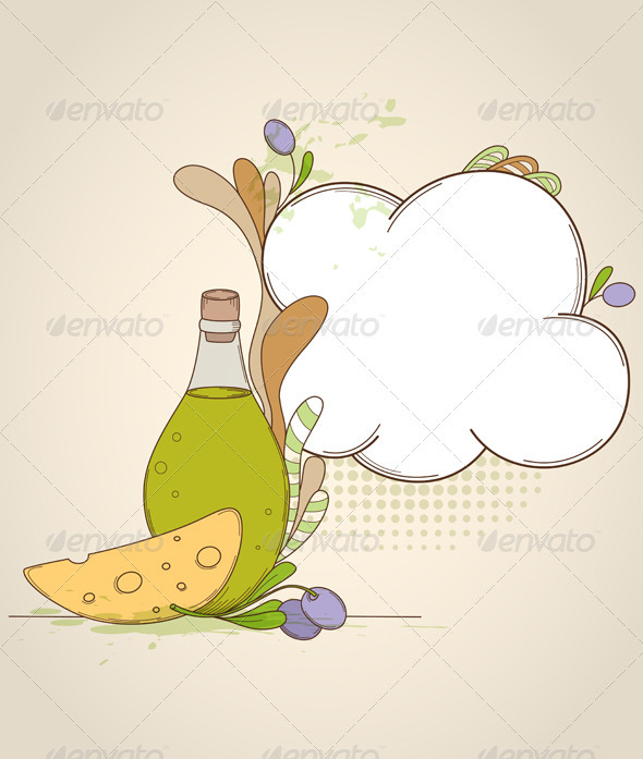 Olive Oil - Food Objects