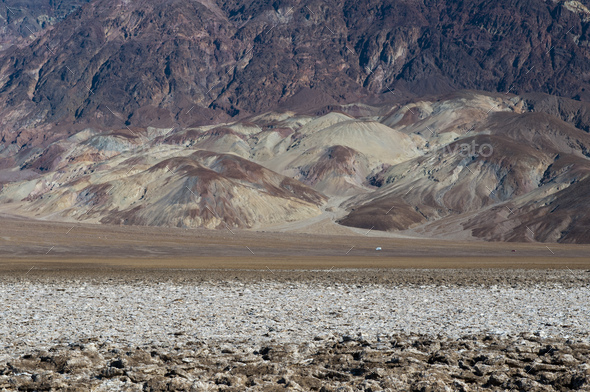 Devil\'s Golf Course, Badwater Basin, Death Valley National Park, California, USA