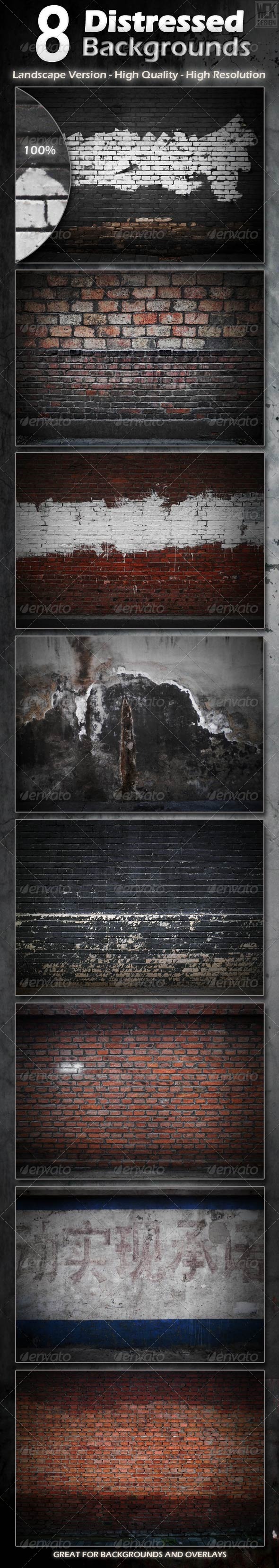 Distressed Grunge Background Textures - Urban Backgrounds