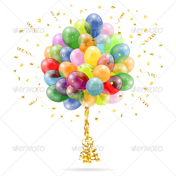 Birthday Balloons - Birthdays Seasons/Holidays