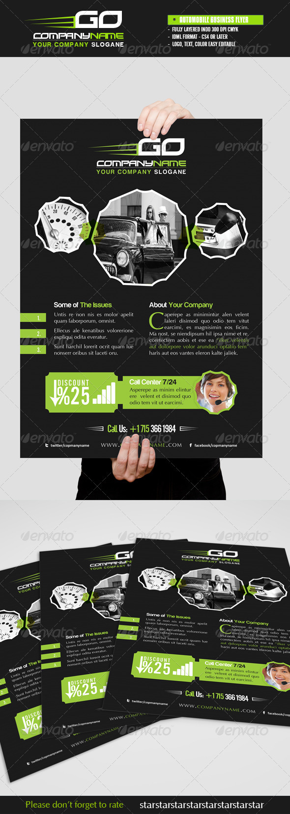 Automobile Business Flyer - Corporate Flyers
