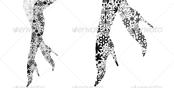 Glamour fashion legs