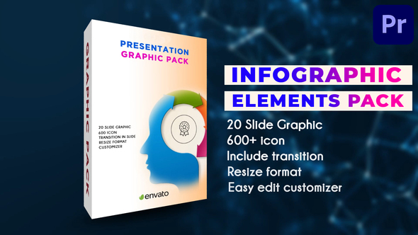 Infographic Elements Pack Premiere Pro Template