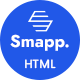 Smapp - App Landing Page HTML Template
