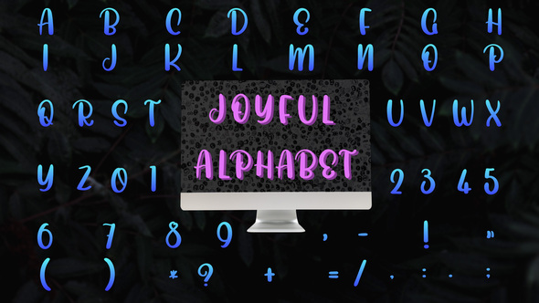 Joyful Alphabet | After Effects