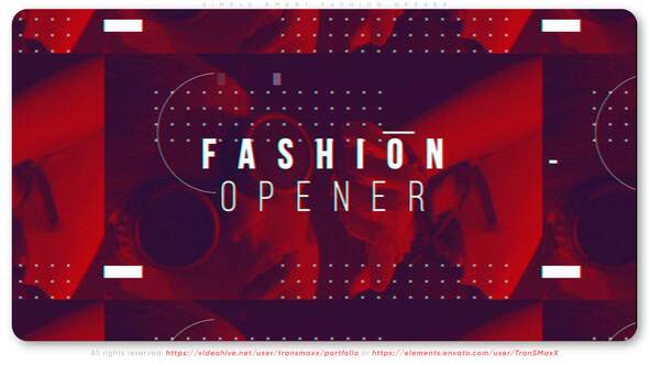 Simple Smart Fashion Opener, After Effects Project Files | VideoHive