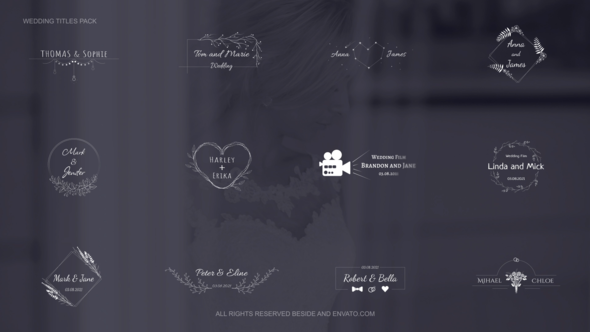 Wedding Titles Pack | FCP