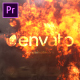 Fire Explode Logo Opener- Premiere Pro - VideoHive Item for Sale