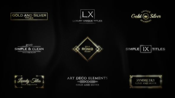 Luxury Titles Gold & Silver | AE