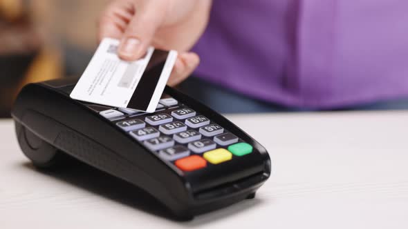 NFC Credit Card Payment Wireless Money Transaction