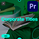 Corporate Titles - VideoHive Item for Sale