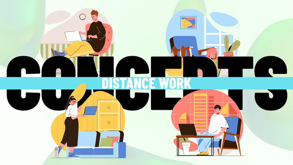 Distance work - Scene Situation