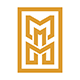 Monogram M MM or MMM Letter Logo
