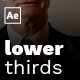 Lower Thirds - VideoHive Item for Sale