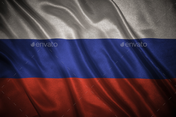 flag of Russia - Stock Photo - Images