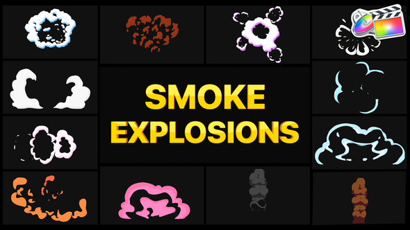 Smoke Explosions Pack | FCPX