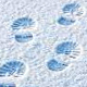 Footsteps on Snow