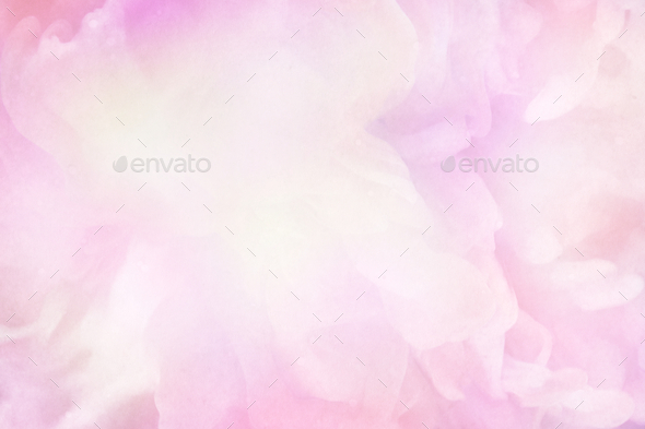 Pink watercolor leaf background aesthetic spring season Stock Photo by ...