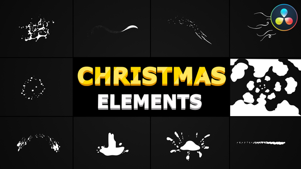 Christmas Elements | DaVinci Resolve
