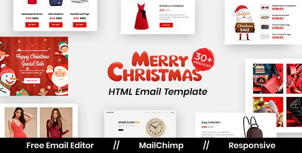 [DOWNLOAD]Christmas Sale - Multipurpose Responsive Email Template