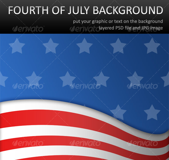 Fourth of July Background - Backgrounds Graphics