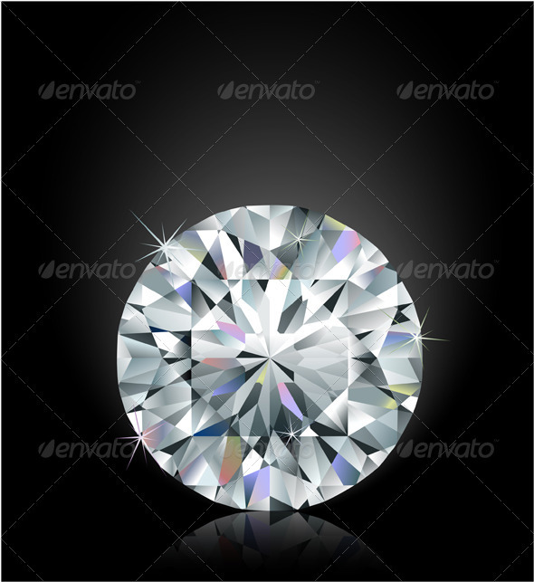 Shimmering diamond - Man-made Objects Objects