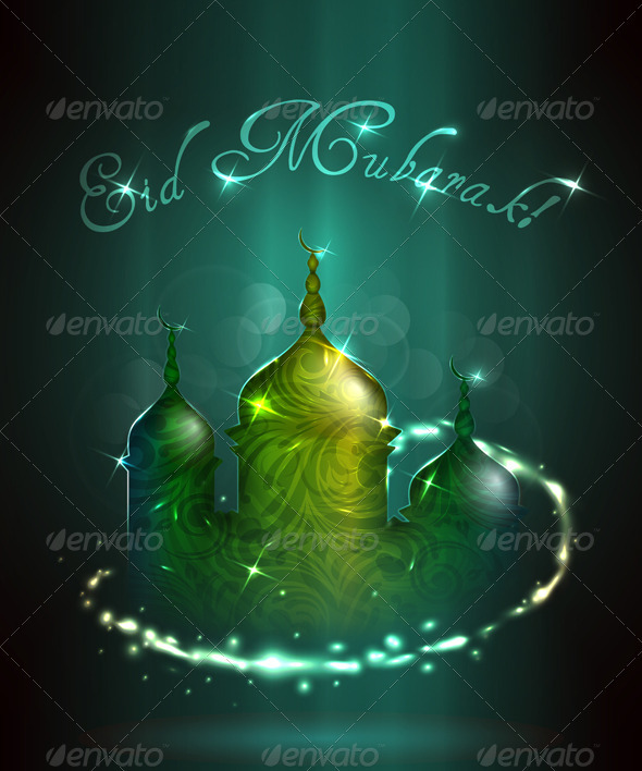 Eid Mubarak - Religion Conceptual