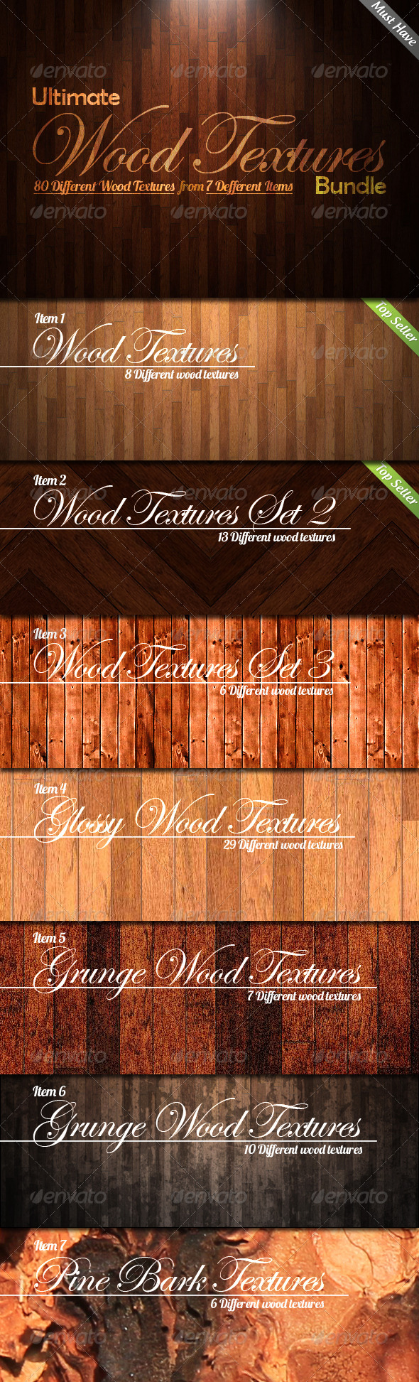 Ultimate Wood Textures Bundle - Wood Textures
