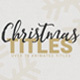 Christmas Titles - VideoHive Item for Sale