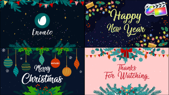 New Year Greetings Slideshow | FCPX