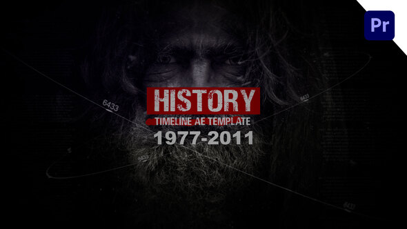 History Timeline Slideshow - Premiere Pro CC