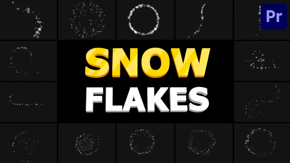 Snow Flakes 01 | Premiere Pro MOGRT