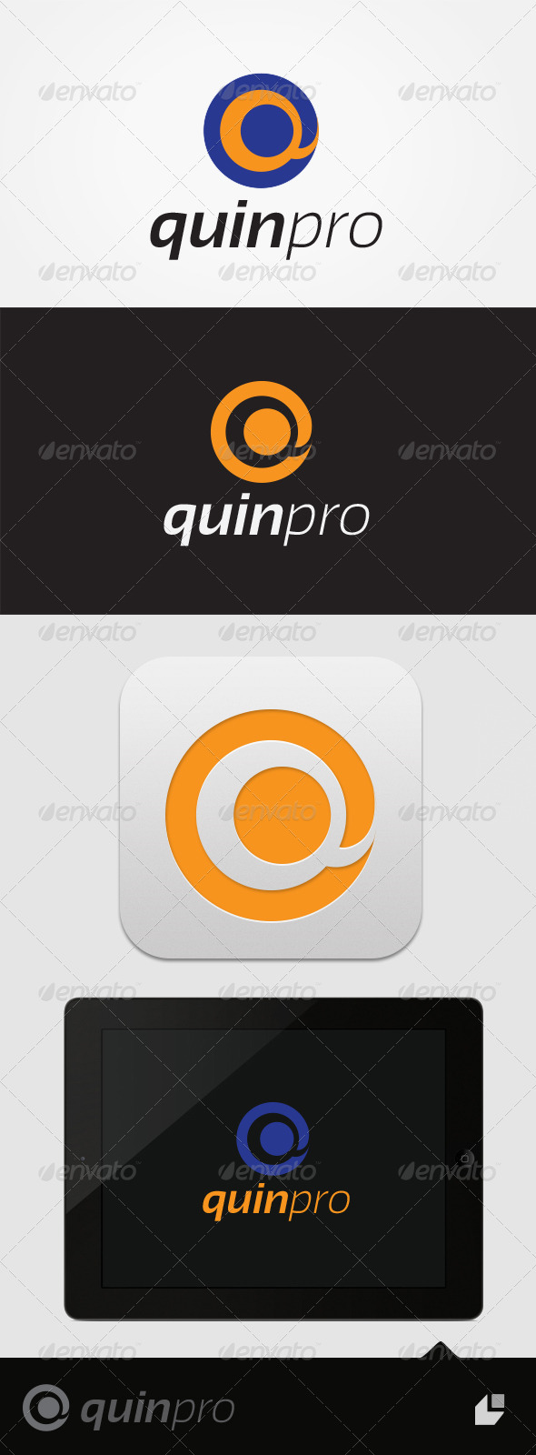 Quin Pro Logo - Letters Logo Templates