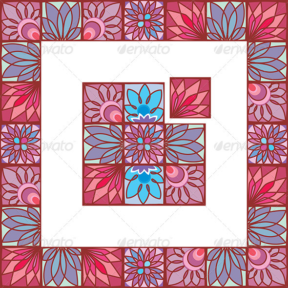 Floral Frame - Borders Decorative