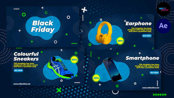 Black Friday Sale Product Promo template preview