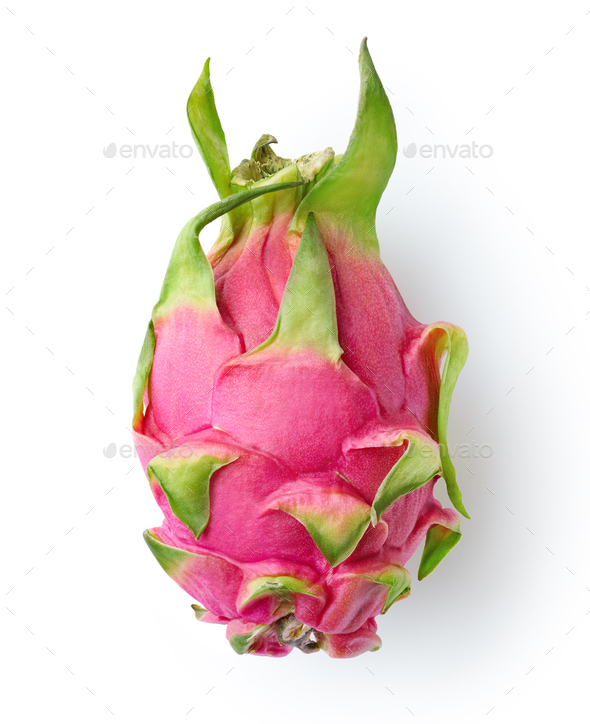 Fresh whole dragon fruit or pitahaya (pitaya) - Stock Photo - Images