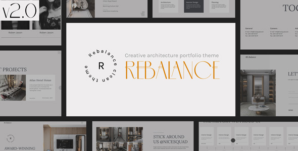 Rebalance - Architecture & Interior HTML5 Template