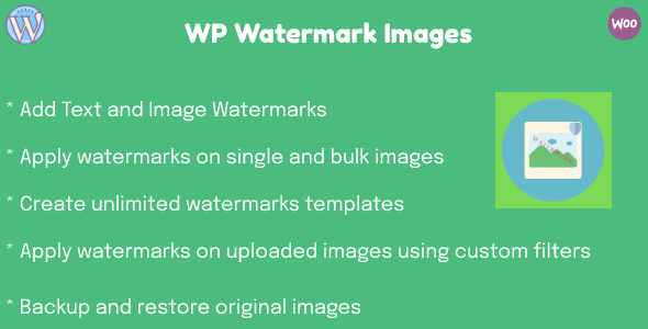 Watermark Images Plugin for WordPress and WooCommerce