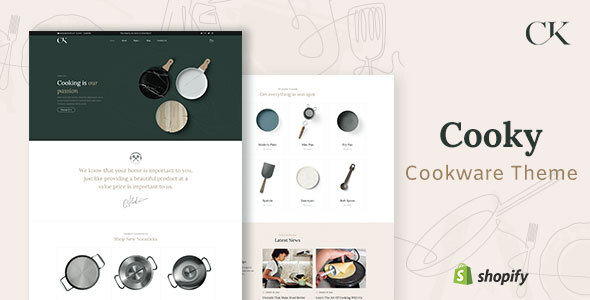 Cooky - Kitchen Furniture Shopify Theme