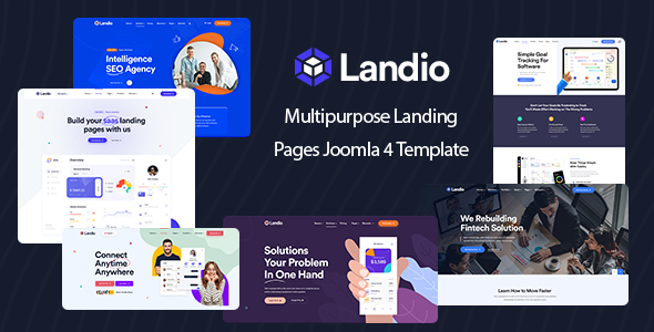 Landio – Multipurpose Landing Page Joomla 4 Template