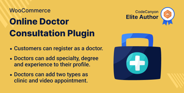WooCommerce Online Doctor Consultation Plugin
