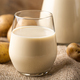 Potato milk alternative non dairy drink in glass - PhotoDune Item for Sale