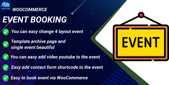 Event Booking for WooCommerce