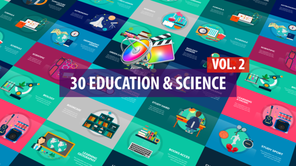 Education and Science Vol.2 | Apple Motion & FCPX
