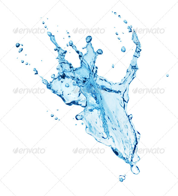 Blue water - Stock Photo - Images