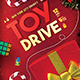 Toy Drive Flyer Christmas Donations Template, Print Templates ...