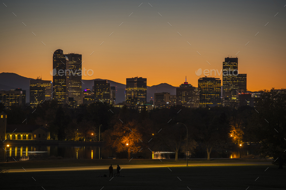 Denver The Capital of Colorado - Stock Photo - Images