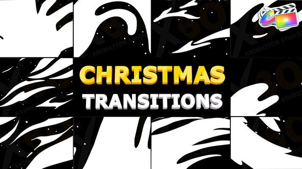 Christmas Winter Transitions | FCPX
