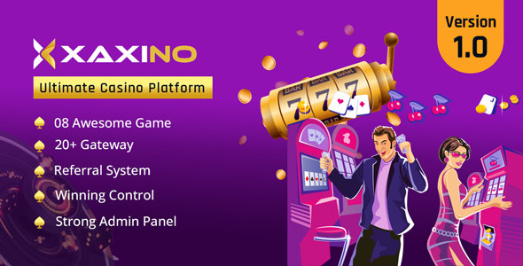 Xaxino - Ultimate Casino Platform